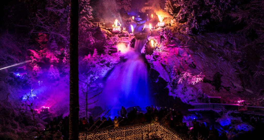 „Triberger Weihnachtszauber“ an Deutschlands höchsten Wasserfällen