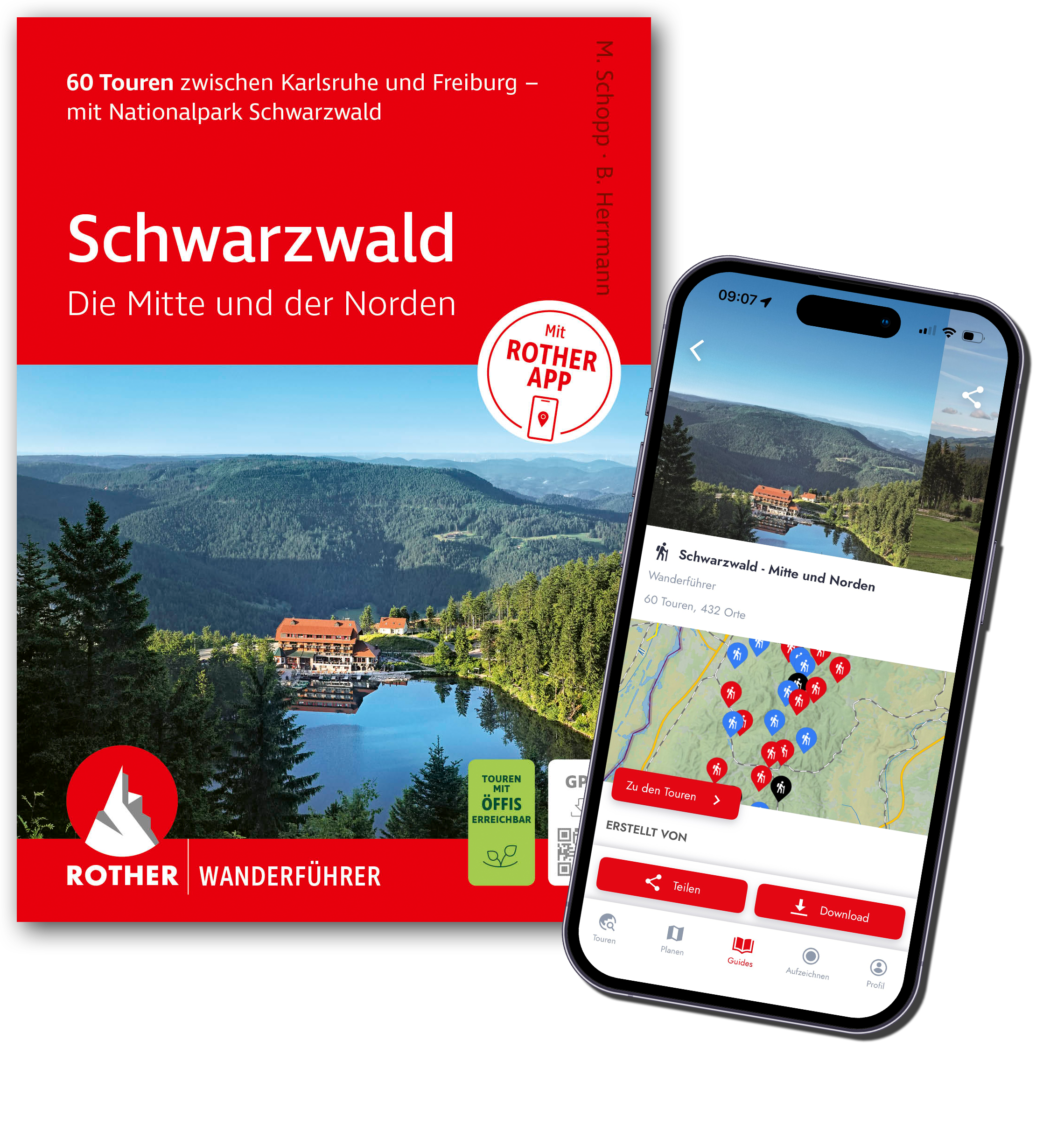 Rother Wanderführer Schwarzwald – Die Mitte und der Norden
